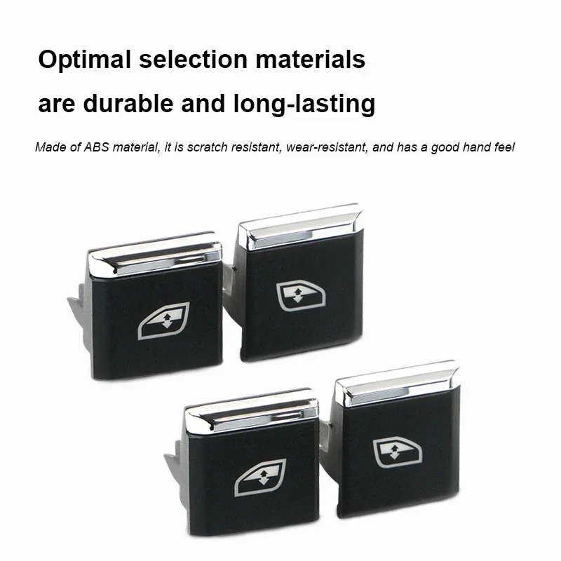 Car Window Lifter Button Cap Windows Push Switch Button Replacement For Porsche Cayenne/Panamera 2010-2017 Macan 2014-2021