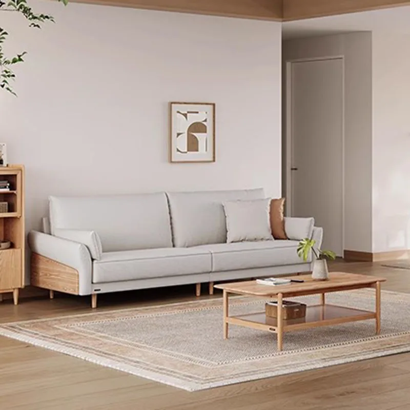 Wood Legs Grande Living Room Sofas Minimalista Recliner European Floor Sofa Sectional Luxury Divani Soggiorno Furniture Bedroom