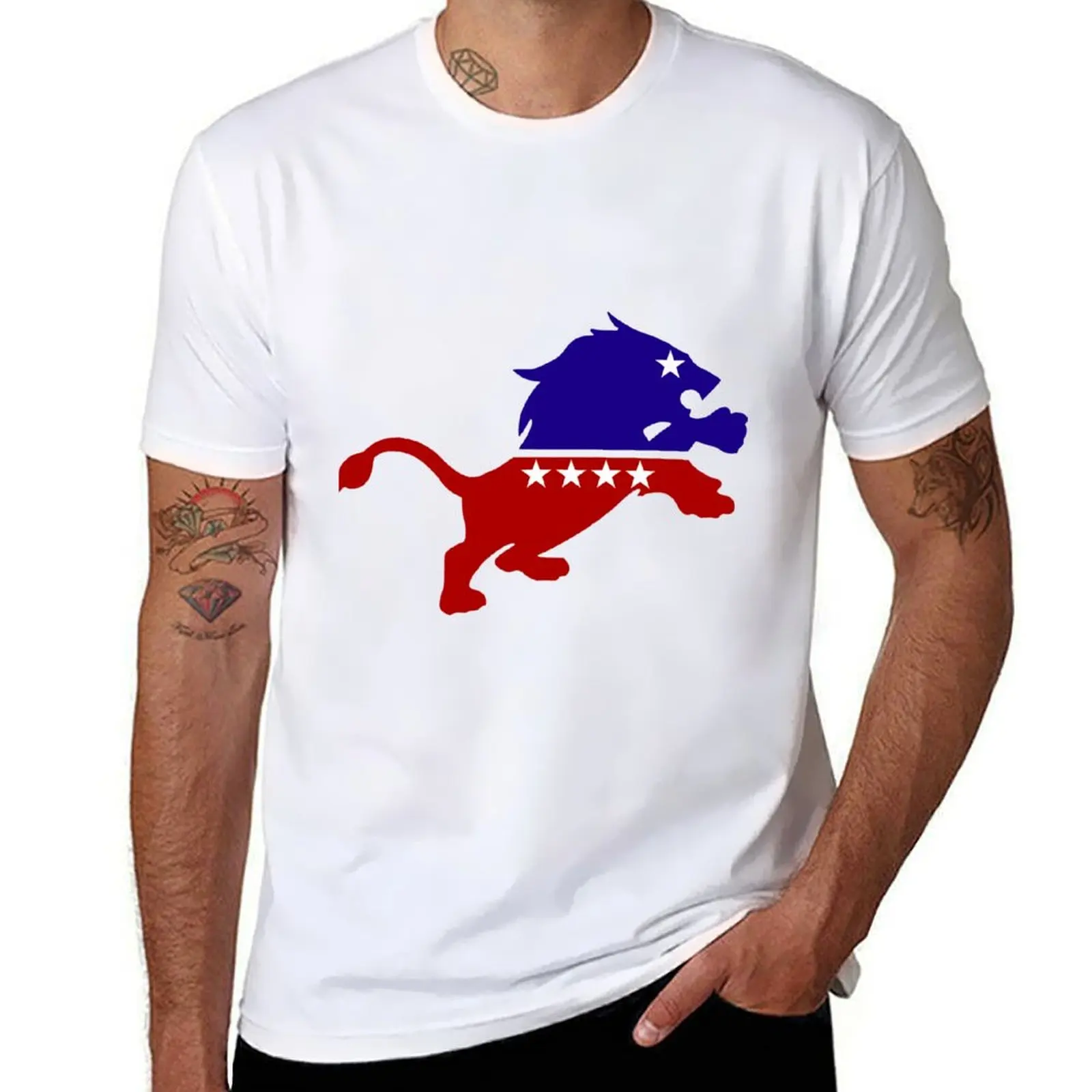

Republican Lion T-Shirt man t shirt cotton t shirt personalised
