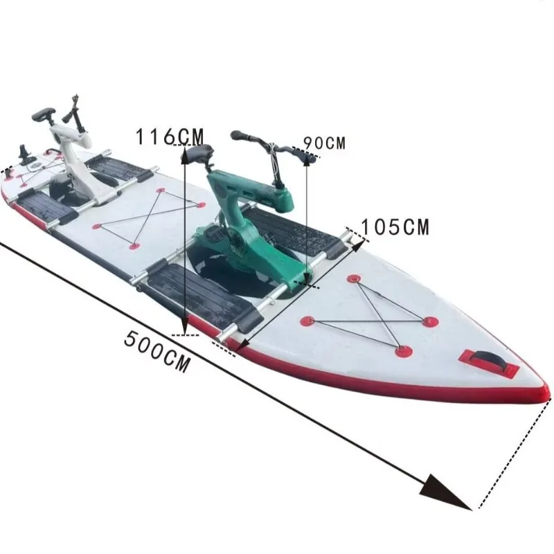 

Double water bike, inflatable water products, water bike