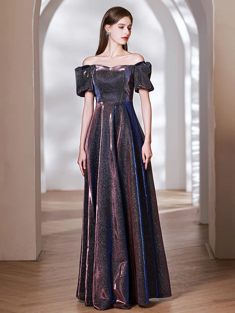 

Элегантная вечерняя длинная юбка Adient Color для женщин, новинка 2025 года, для вокальных выступлений, экзаменов, ведущих, банкетов, создающая ощущение роскоши