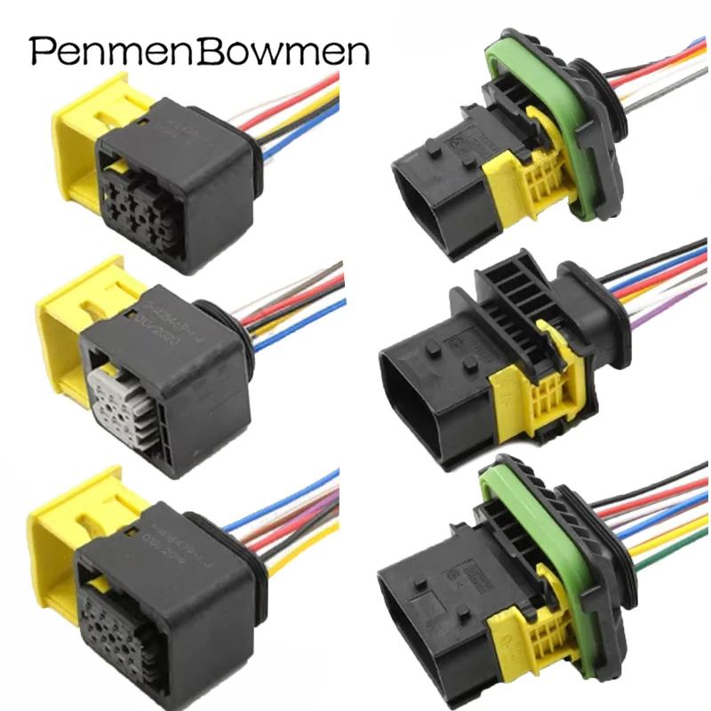 6 7 8 10Pin AMP TE Auto New Energy Urea Pump Sheath Electronic Connector Wiring Harness Plug 1-1418479-1 1564516 1-1703820-1