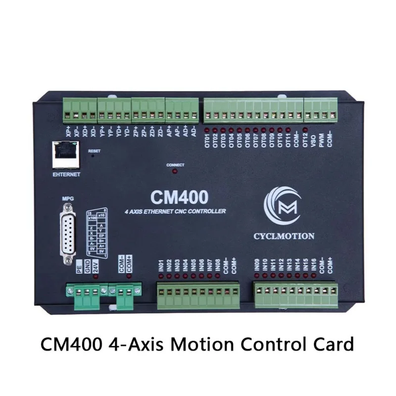 CNC engraving machine control card 3/4axis Cyclmotion supports 6axis RTCP 3D real-time tool path CM600 RTCP 6Axis handwheel kit