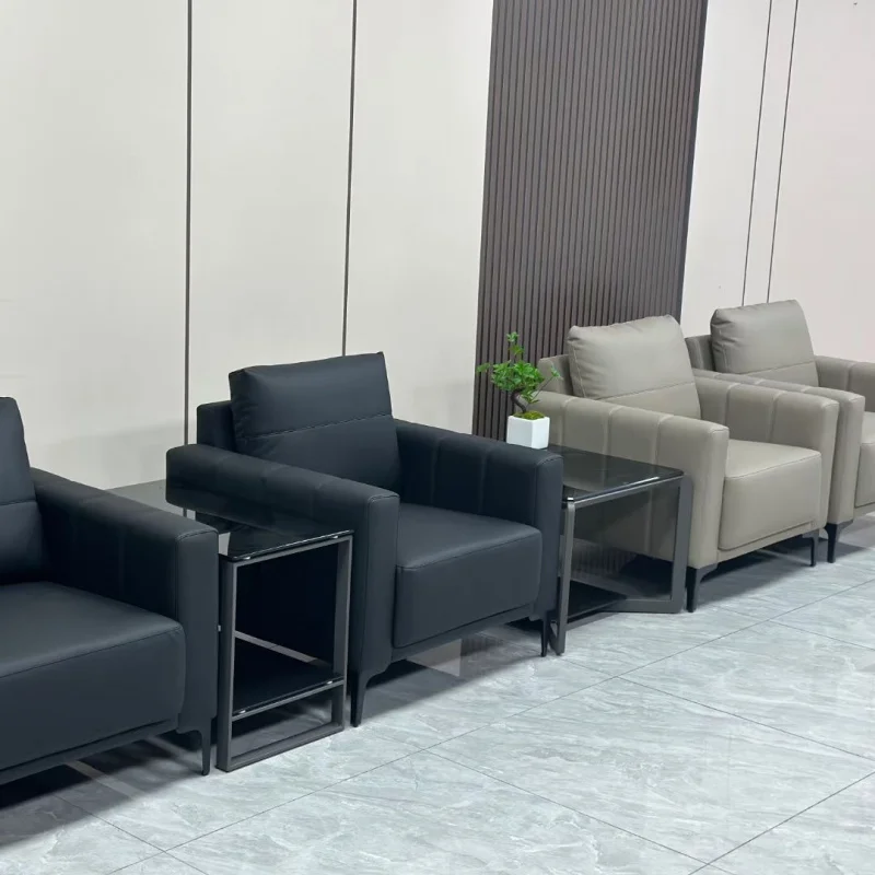 custom.[High-end Reception] New Business Office Sofa VIP Reception Room Rest Area Simple Modern Single Person Negotiation Sofa C