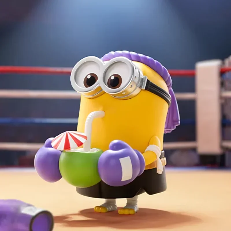

POP MART MINIONS BELLO WORLD Series Mystery Box Подлинная глухая коробка Guess Toys Сумка Орнамент Статуэтки Домашний декор Настольные куклы