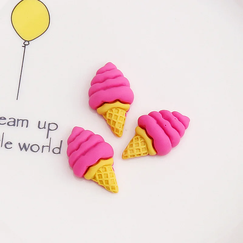 10Pcs Cartoon Icecream Lollipop Cookie Donut Resin Sewing Buttons For Baby Clothes Novelty Child Accessories Craft DIY Supplier