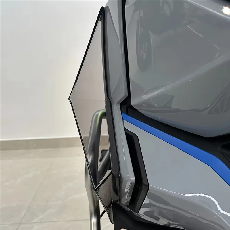 

Air Deflectors Side Wind Deflector Motorcycle For Zontes 368G ZT 368 G Fixed Wing Leg Fairing Shield Accessories Grey