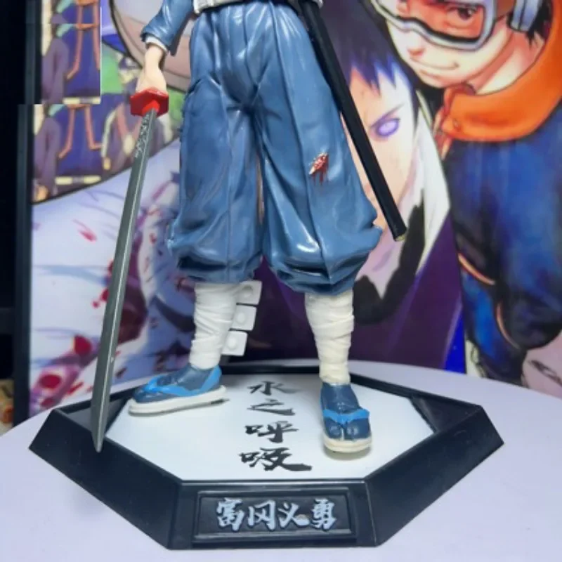 30cm Demon Slayer Figures Hantengu Anime Figure Himejima Gyoumei Figurine Kimetsu No Yaiba Tomiokagiyuu Statue Gk Pvc Toys Gift