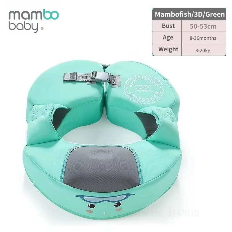 Boya no inflable para niños, flotador de natación para bebés, accesorios para piscina y playa, entrenador de natación flotante para bebés Mambobaby