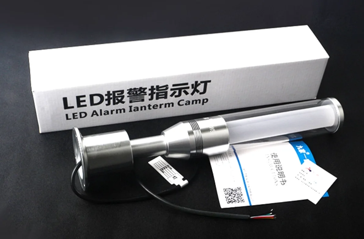 

New Led Three-Color Indicator Lamp 3 Color in 1 layer Machine Warning Lamp Workshop Signal Buzzer 24V Alarm Caution Sound Light