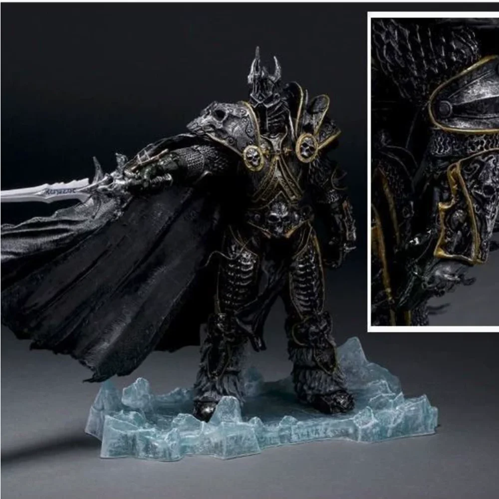 

21 см World of Warcraft игровая периферия 7th Lich King Illidan Stormrage аниме фигурка модель украшение для рабочего стола подарки игрушки для детей