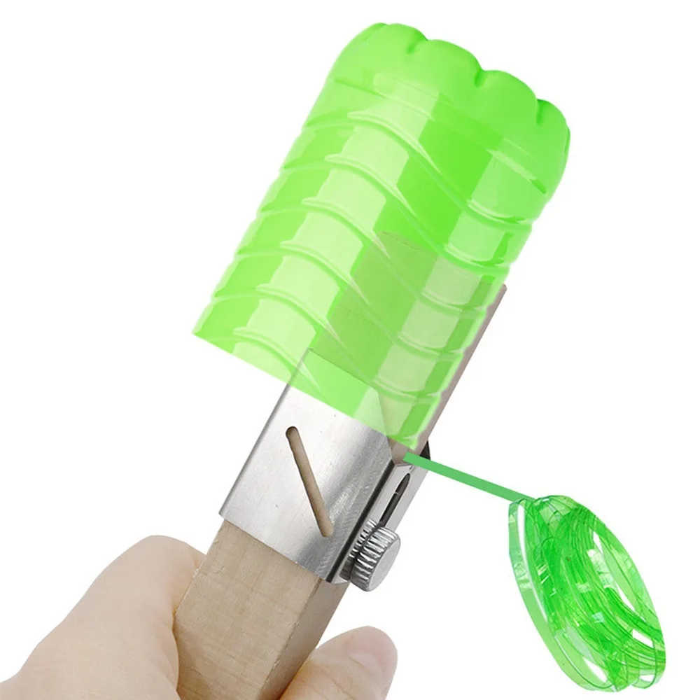 DIY Plastic Bottle Cutter Manual Rope Making Machine Portable Strip Tool Recycling Gadget Outdoor Survival Camping Craft Gear