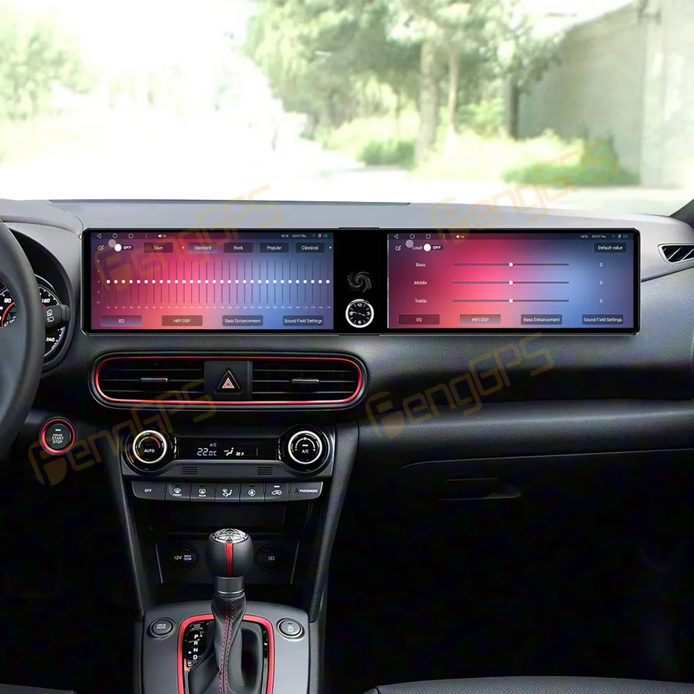 

Автомагнитола Android 13 с двумя 12,3-дюймовыми HD-экранами для Hyundai ENCINO 2018-2020, GPS-навигация, CarPlay, мультимедийный проигрыватель, головное устройство