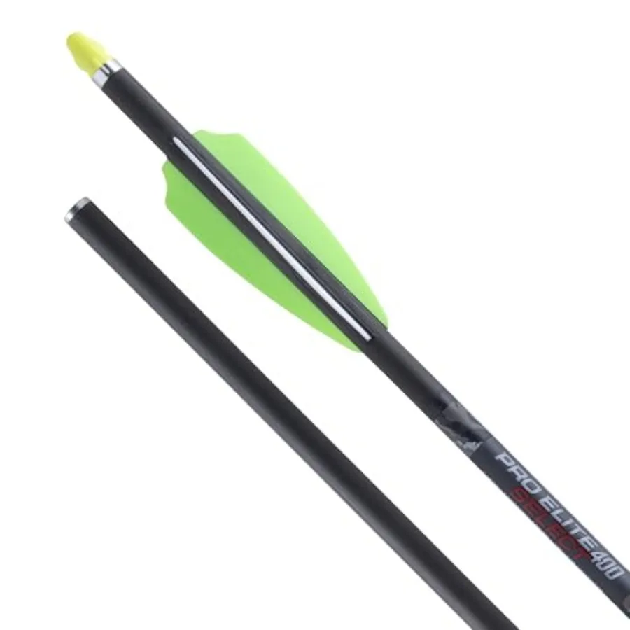 

Стрелы Pro Elite 400 Select, 20 дюймов, упаковка из 6 штук, премиум-дизайн для повышения точности при стрельбе из рогаток с направляющими