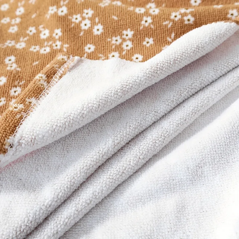 منشفة بغطاء للرأس للأطفال، بطانية قماط فائقة النعومة ماصة للرضع مع غطاء محرك السيارة منقوشة من البوليستر لحمام السباحة والشاطئ والسفر واليوجا #5