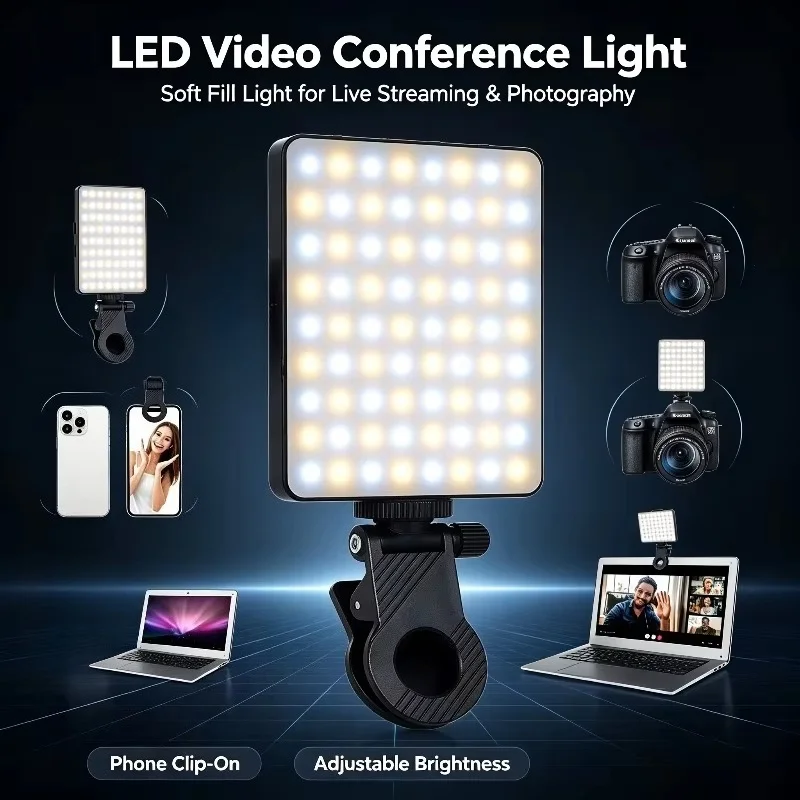 1pc Rechargeable LED Selfie Li - Quality Photography Lighting 评论和价格