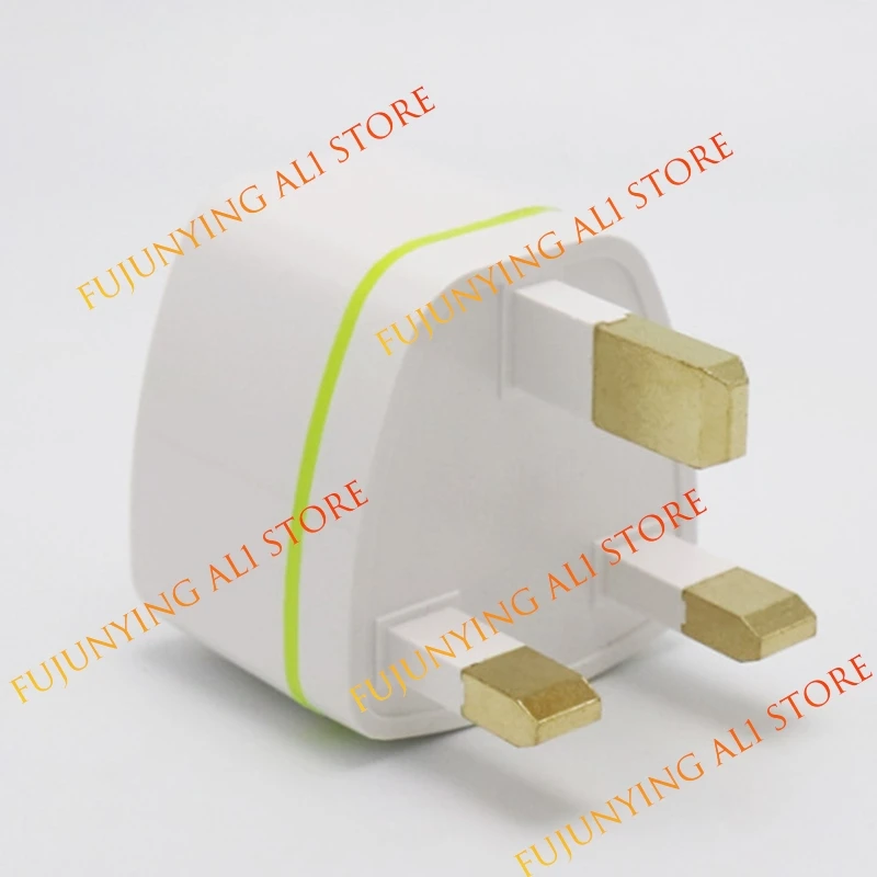 1 4 6pcs Universal British Standard Conversion Socket Converter Power Plug Converter Travel White Plug Power Adapter A1