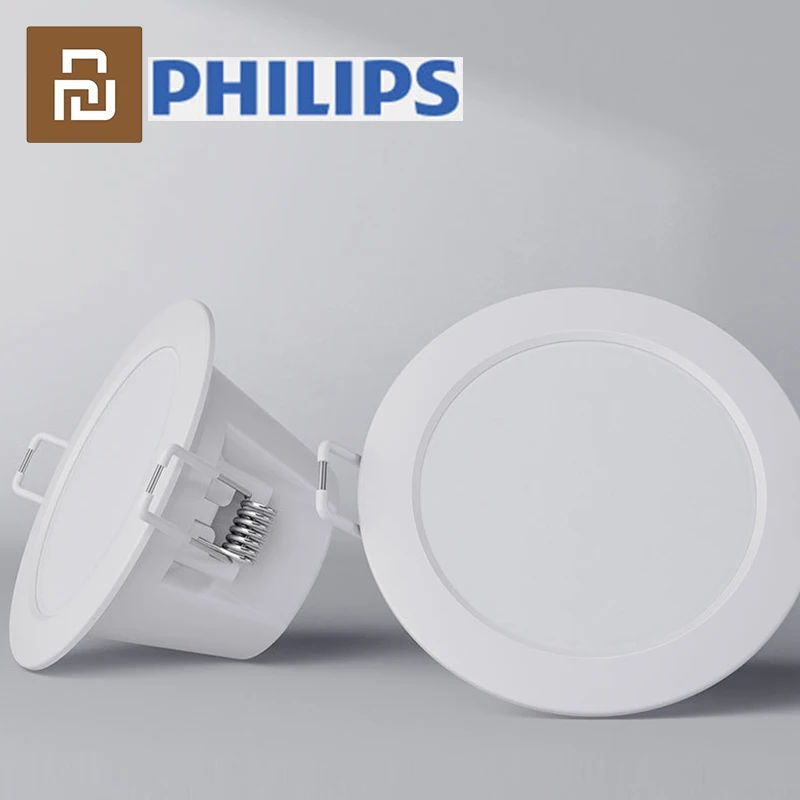 Youpin فيليبس الذكية النازل Zhirui ضوء 220 فولت 3000-5700 كيلو قابل للتعديل اللون مصباح السقف العمل ل Mihome App طويلة المدى التحكم