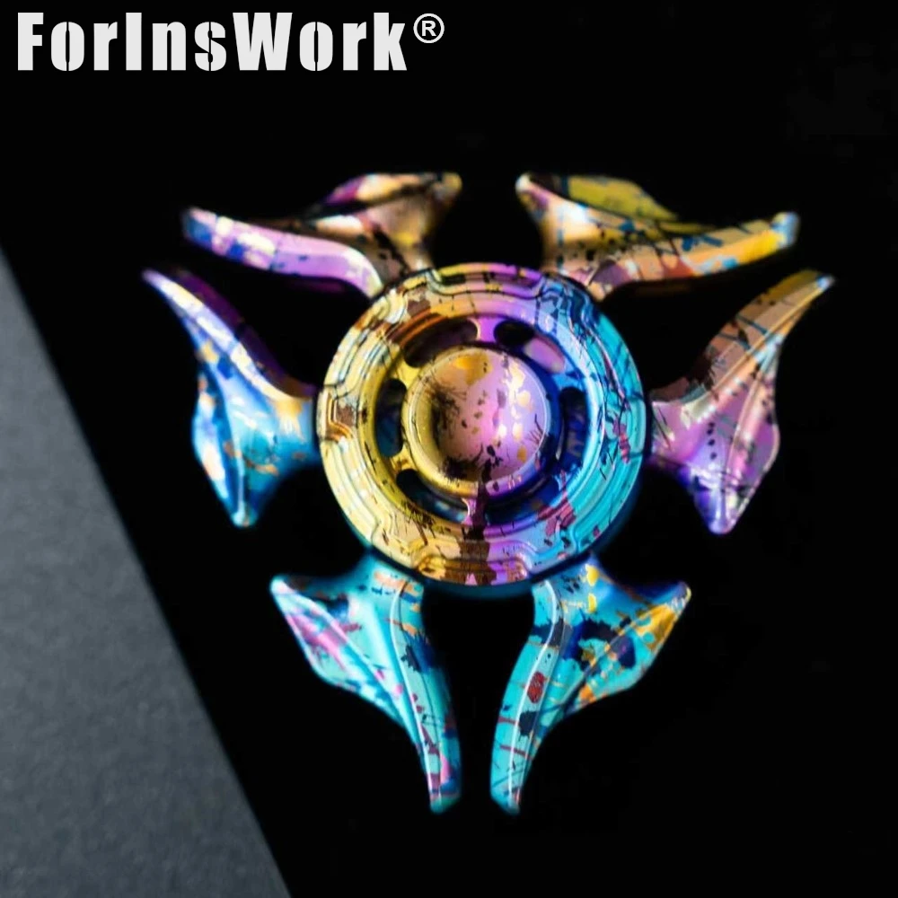 لعبة ميدوسا 2.0 فيدجيت سبينر 3 طبقات يدوية عصرية لتخفيف التوتر EDC #3