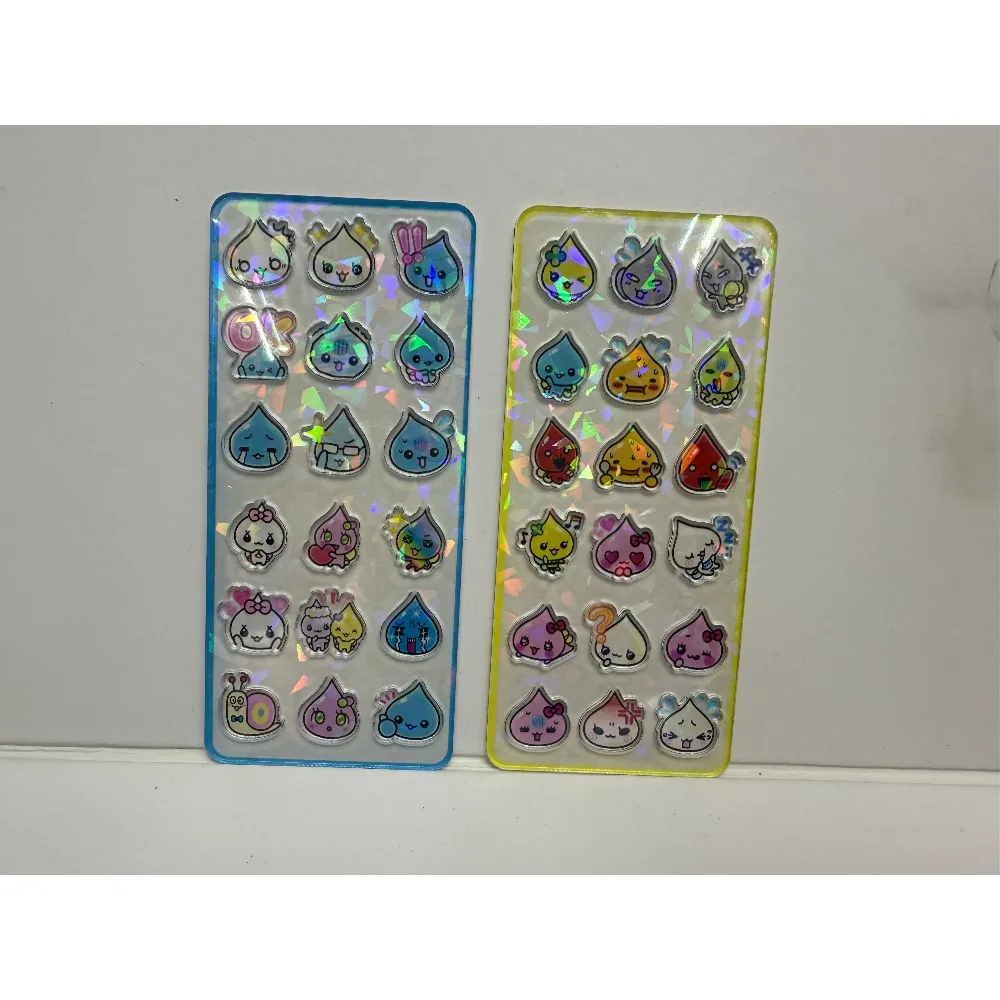 2026 New Monchhichi モンチッチ Acrylic Stickers Phone Case Transparent Sticker Account Friend Birthday Gift 3D Cute Stickers
