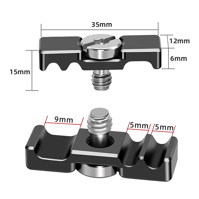 Universal Kamera Kabel Klemme DSLR Draht Lock Clamp Fotografie Kabel Clip Rig Für Video Monitor Kamera Käfig