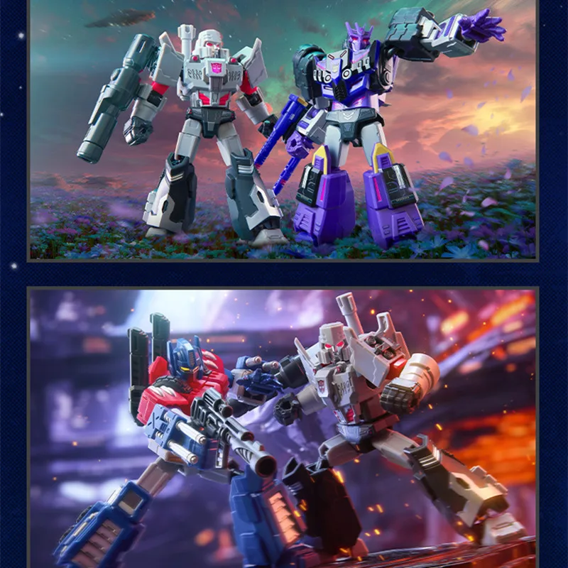 ブロキーズ変身オプティマスプライムメガトロンスタースクリームショックウェーブビューファインダーアクションフィギュアモデル組み立ておもちゃブラインドボックスギフト
