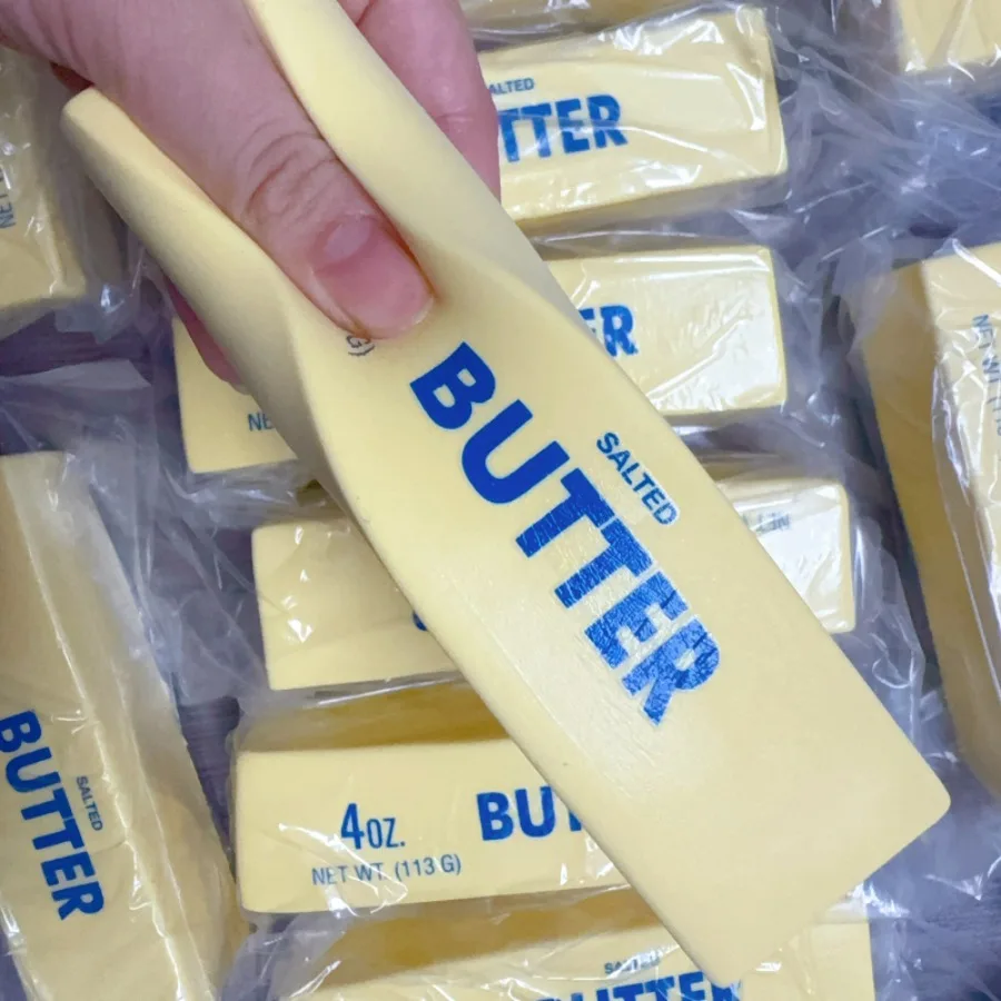 Butter Stick Squeeze Toy Slow Rising Squishy Butter Bar Brick Adults Fidget Toy Anti Stress Release Hand Relax Gift Toy