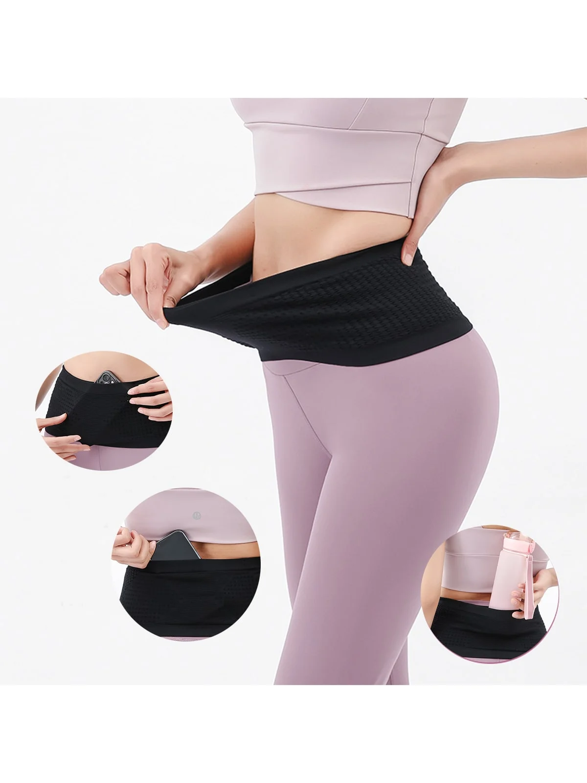 Running Sports Waist Bag High Elasticity Phone Bag Multifunctional Outdoor Fitness Belt For Men Women