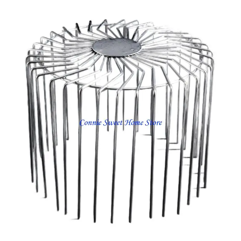LXAF Stainless Steel Mesh Cover Debris Trap Outdoor Balcony Drainage Cover Anti-blocking Gutter Guard Rain Pipe Caps