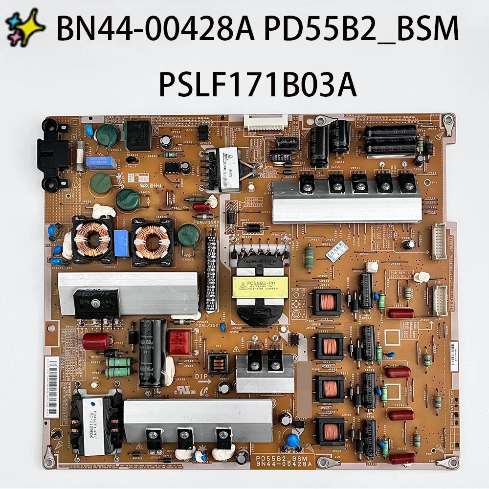 

BN44-00428A PD55B2_BSM PSLF171B03A Power Supply Board is for UE55D8000YQXZT UN55D7000LFXZA UN55D6400FXZA UN55D7000LF UA55D6400UJ