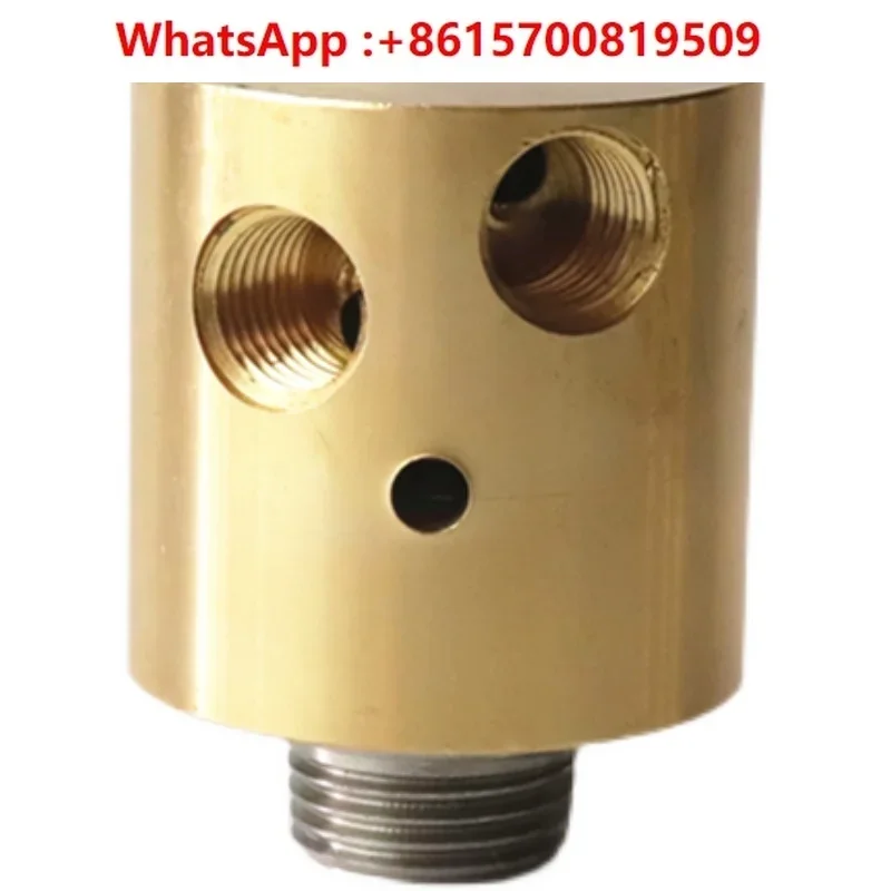 Two-way 2 points 4 points 15 rubber machinery equipment short brass rotary joint 6 points 20 cooling water