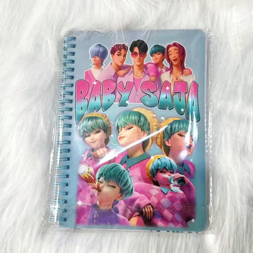 دفاتر A5 أنيمي هنتركس رومي ميرا جوي ساجا مروحة هدية القرطاسية لفائف الكتابة للطلاب اللوازم المدرسية مكتب الملحقات #3