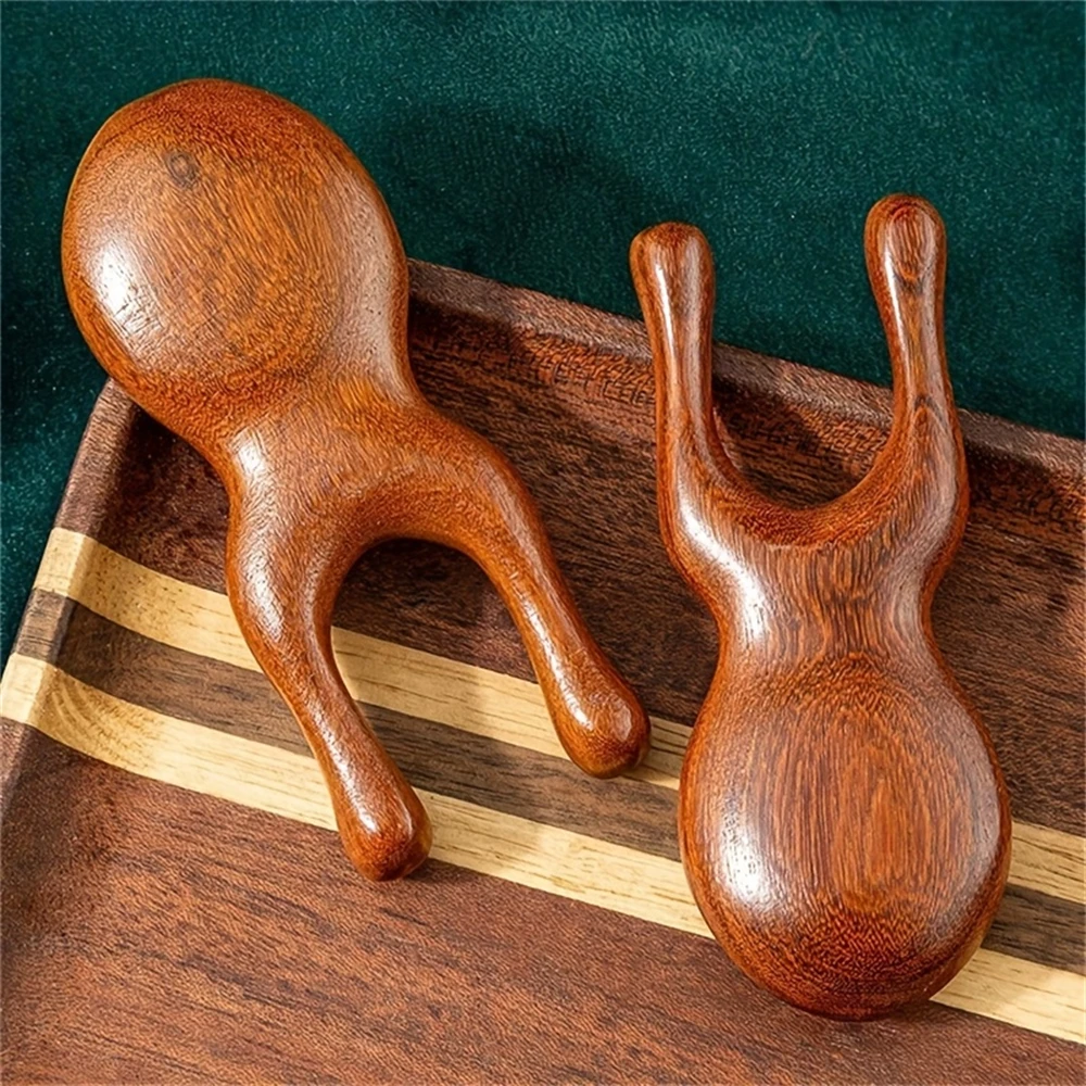 

1 Wooden Head and Ear Massage Comb, Natural Wooden Acupoint Relaxation Tool, Massage Tool for Relieving Facial Fatigue