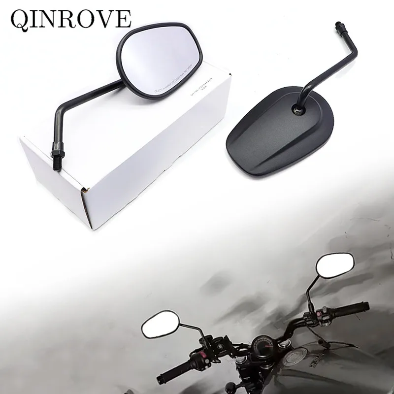 

Cafe Racer 8 мм 10 мм боковое зеркало для мотоцикла, универсальное ретро заднее зеркало заднего вида, аксессуары для KTM 790 Duke Suzuki GSR600 750