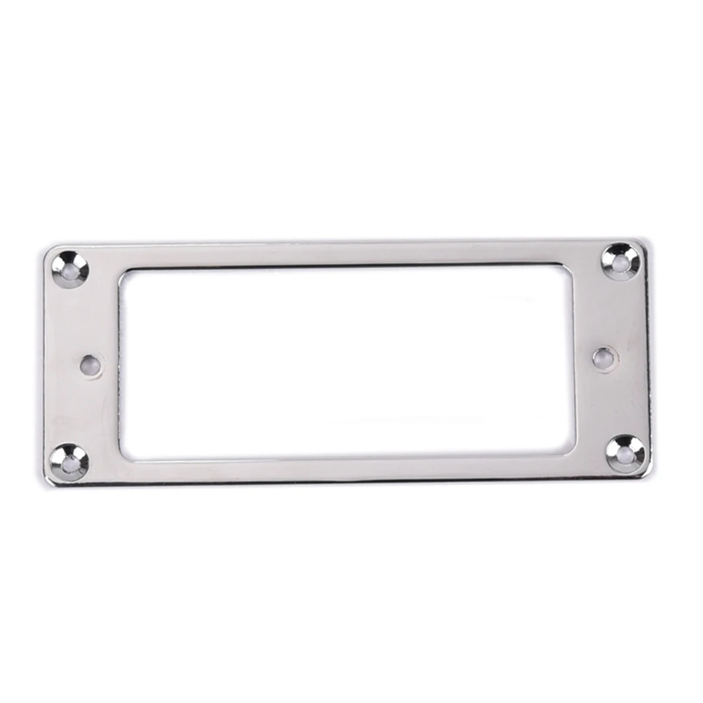 

Mini Humbucker Pickup Mounting Ring Metal Flat Base 2Mm Thickness 68.8x29mm Inside Hole 80x295mm Screw Distance for Short Mount