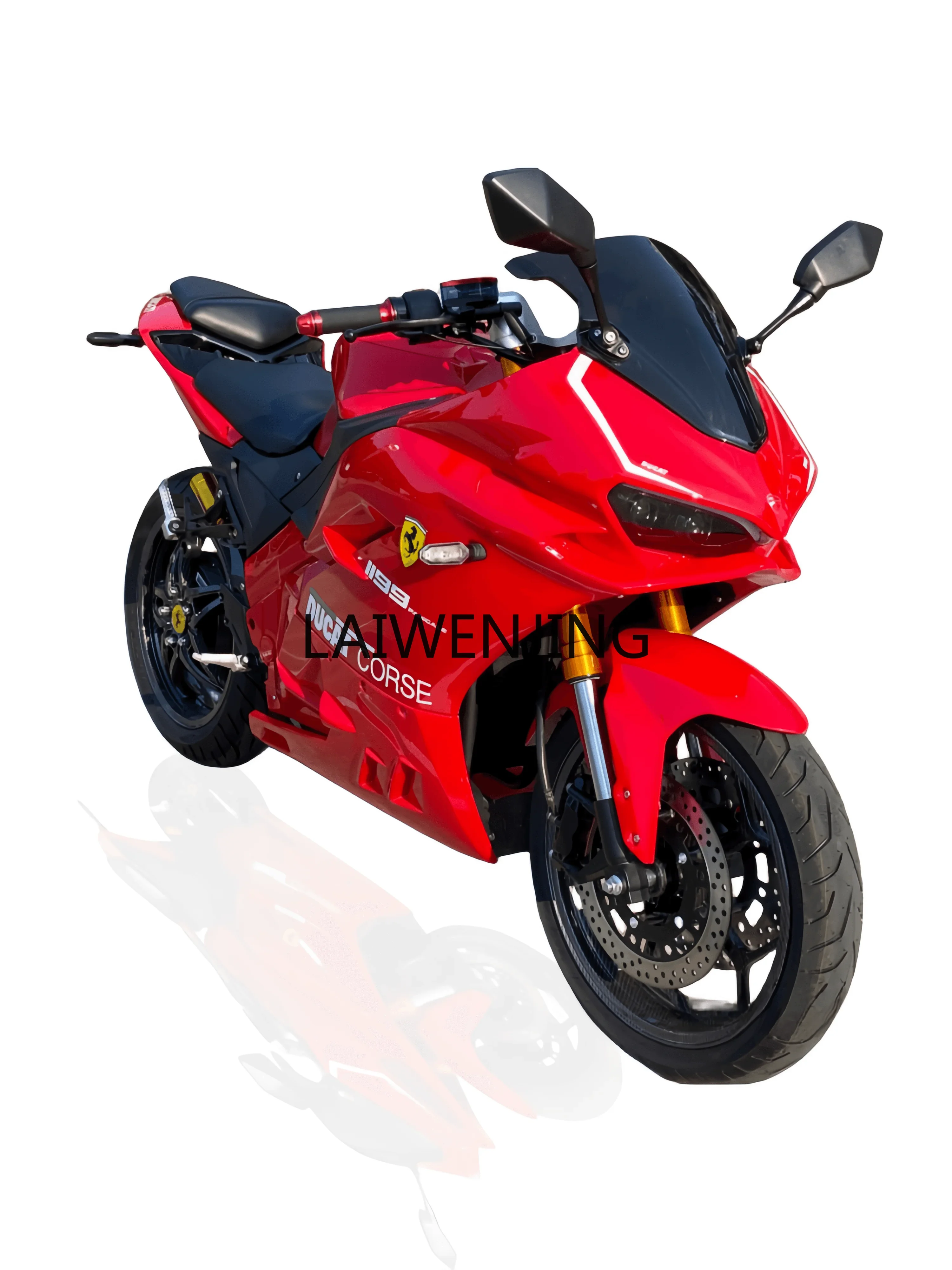 HLZ electric motorcycle adult 72V high-speed party high-power sports car electric motorcycle