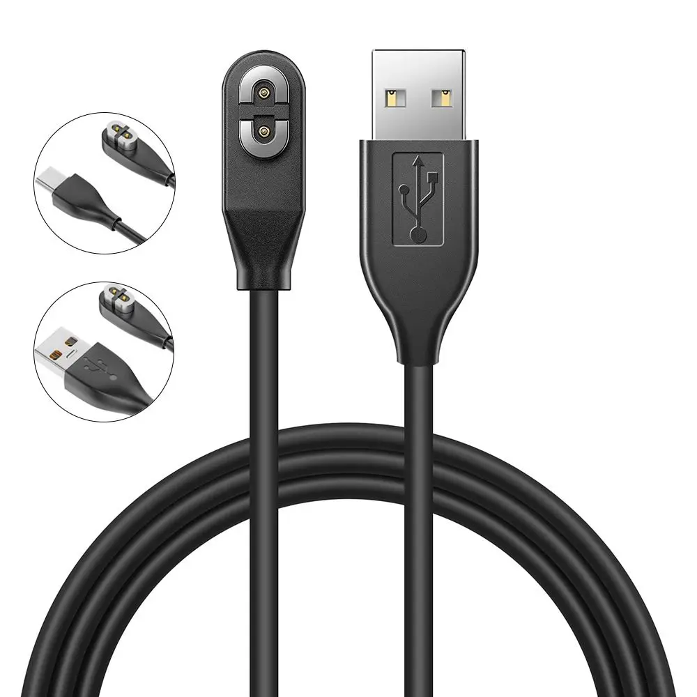 100cm USB Type-C Charging Cable Overload Protection Universal Bone Conduction Headphone Charger for After Shokz AS800 AS803 S810