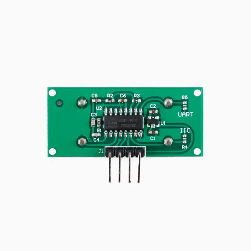 وحدة المدى بالموجات فوق الصوتية RCWL-1601 متوافقة مع مستشعر نطاق HC-SR04/الجهد العريض 2.8 فولت 5 فولت