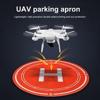 Foldable Landing Pad for DJI Mavic Pro Platinum 50CM Drone Parking Apron Pad Lightweight Waterproof Felt UAV Drones Take-off Mat