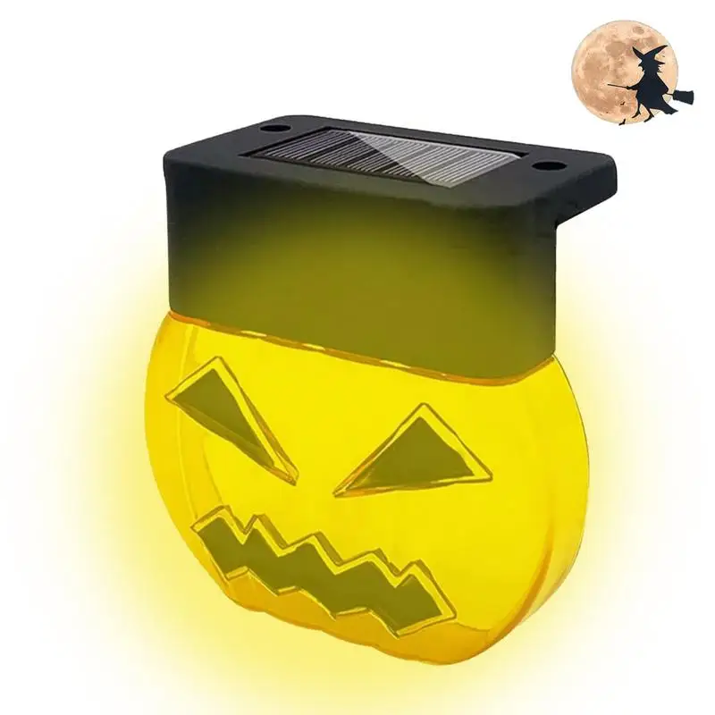 Halloweenowe światła Led na zewnątrz Jack-O-Lantern światła Led zasilane energią słoneczną wodoodporne oświetlenie Led stoczni sztuka dekoracje na Halloween dla