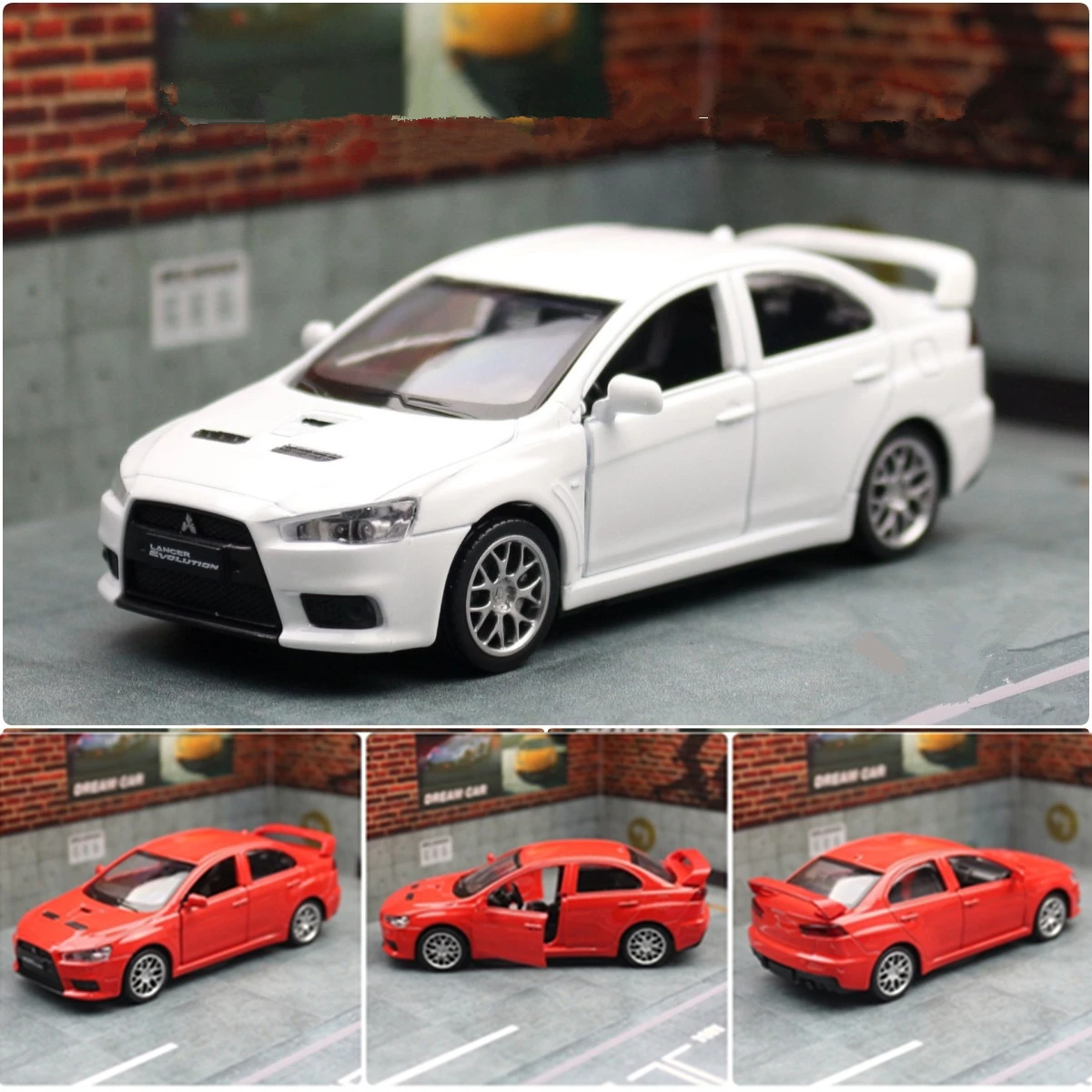 

1:41 Mitsubishis Lancer Evolution X10 Alloy Car Model Diecast Metal Toy Vehicles Car Model Miniature Scale Simulation Kids Gifts