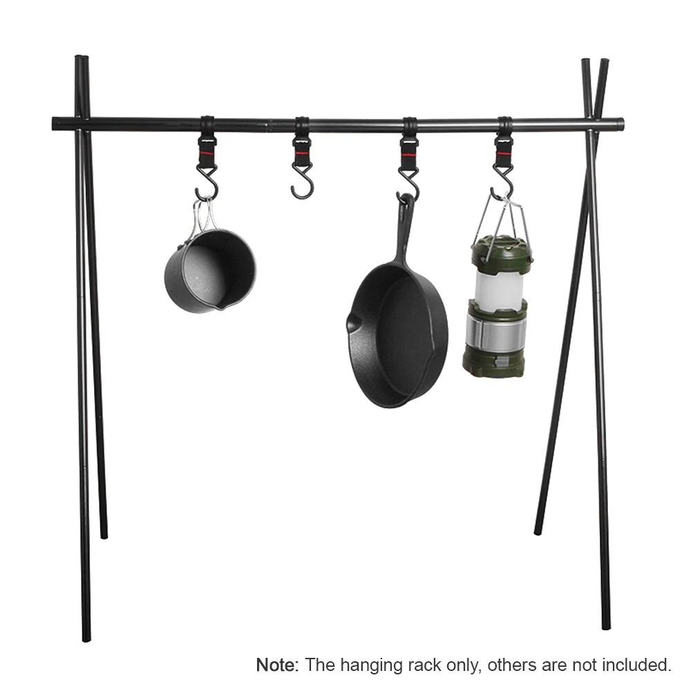 

Camping Aluminum Alloy Hanging Rack Outdoor Camping 8kg Bearing Weight Triangular Rack Clothes Storage Rack 캠핑 상품