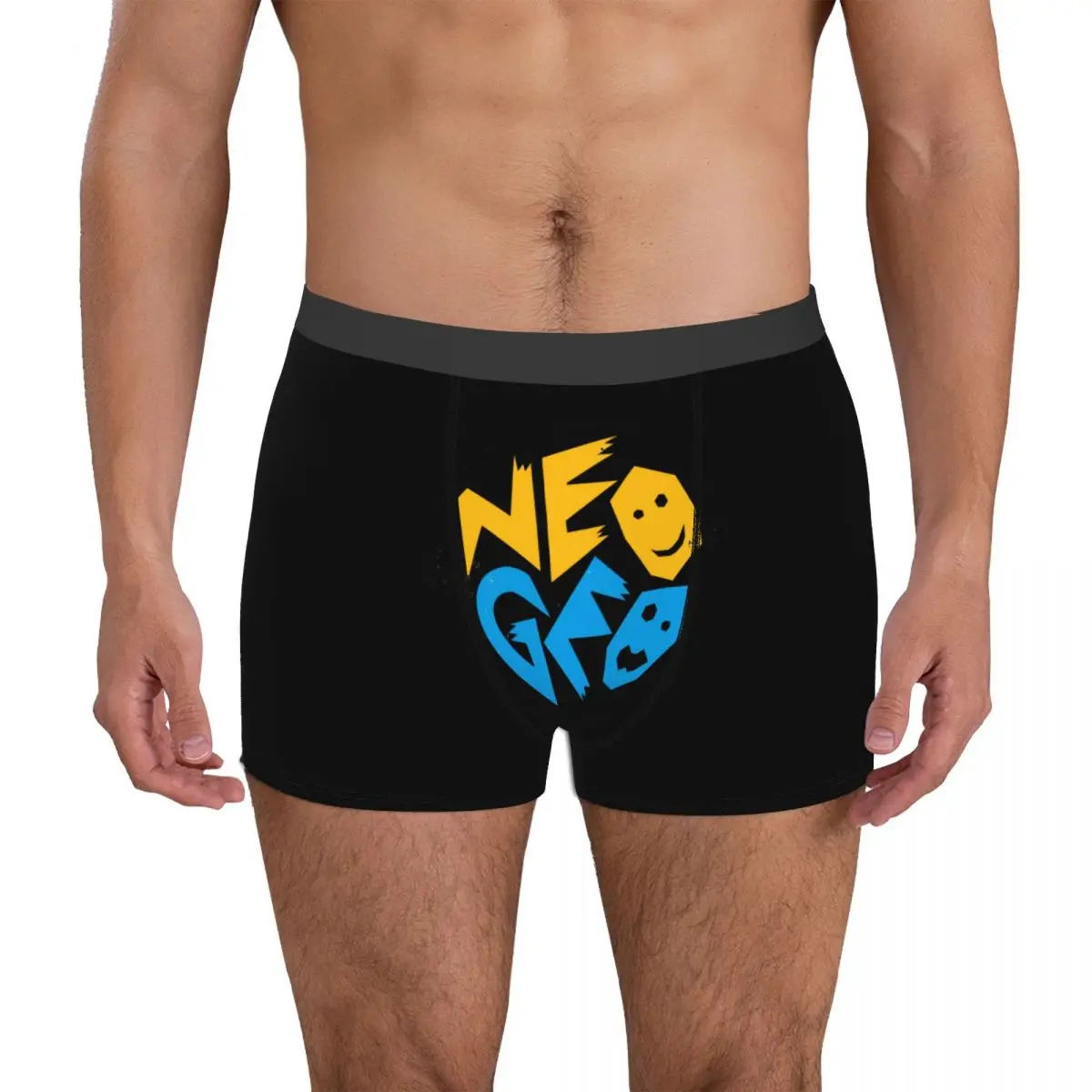 

Мужские экзотические Боксеры Undies Neo Geo Arcade 26, графические винтажные Смешные шутки, всесезонные носимые