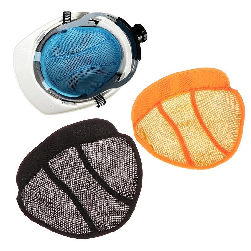 

1 PC Safety Cap Cooling Pad Sweat-absorbing Ventilation Head Protection Adult Helmet Insert Liner Breathable Mesh Sweat Band