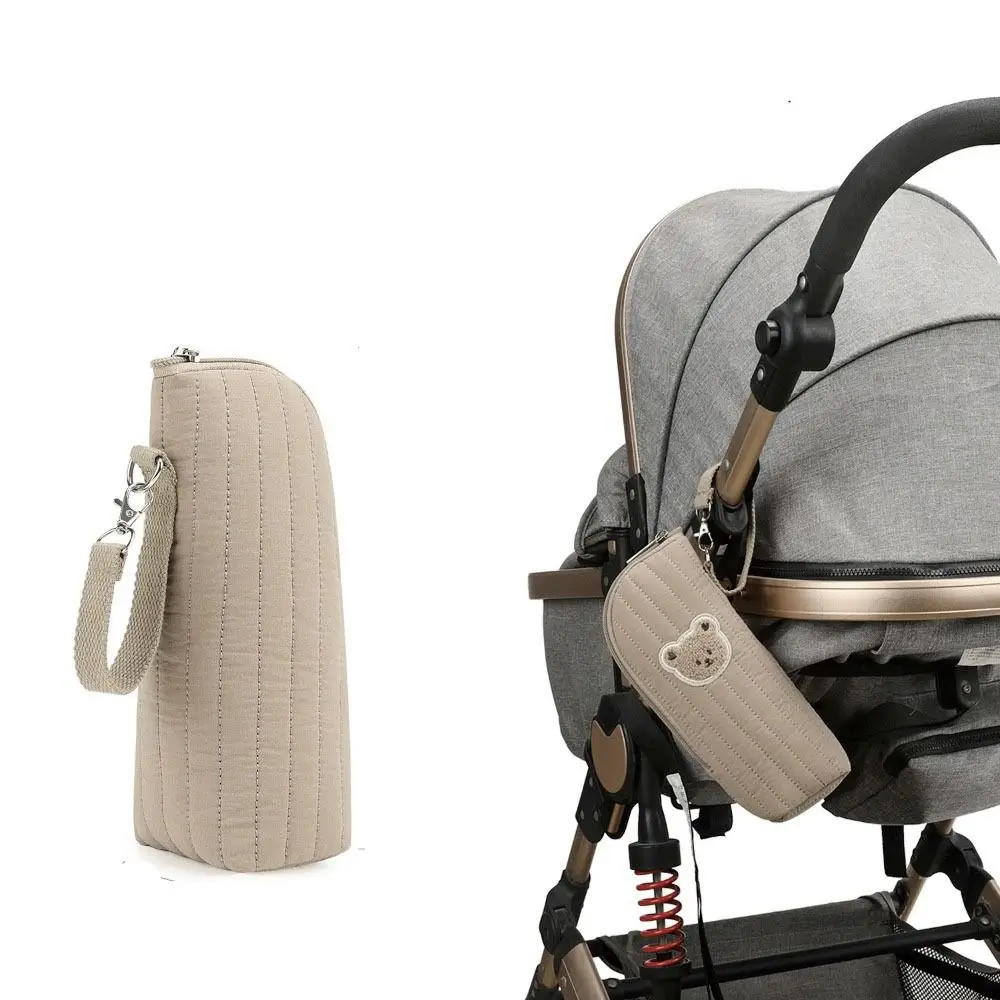 

Portable Design Bear Thermal Bottle Bag Aluminum Foil Insulation With Handle Insulated Bottle Cooler Aluminum Foil Cute Bear