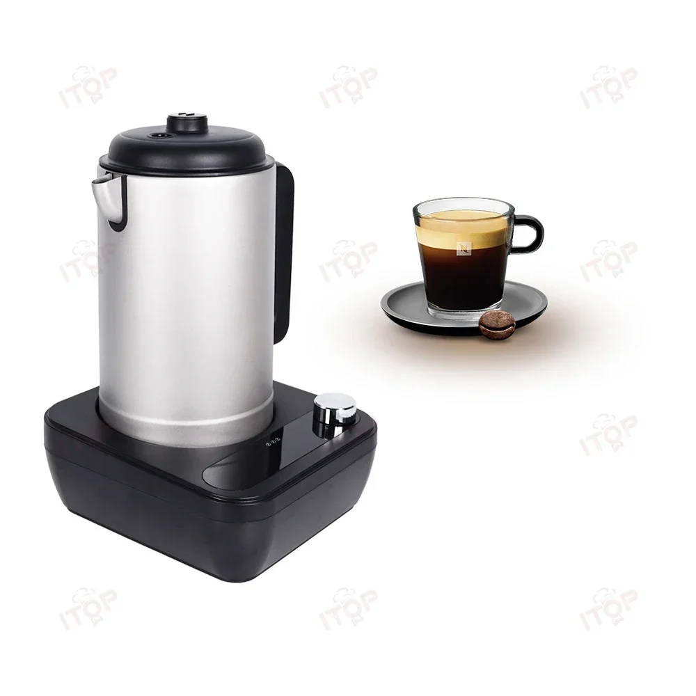 

2l Large Capacity Cold Brew Coffee Maker Timing Extraction Cold Brew Pitcher With Ultrasonic Vibration