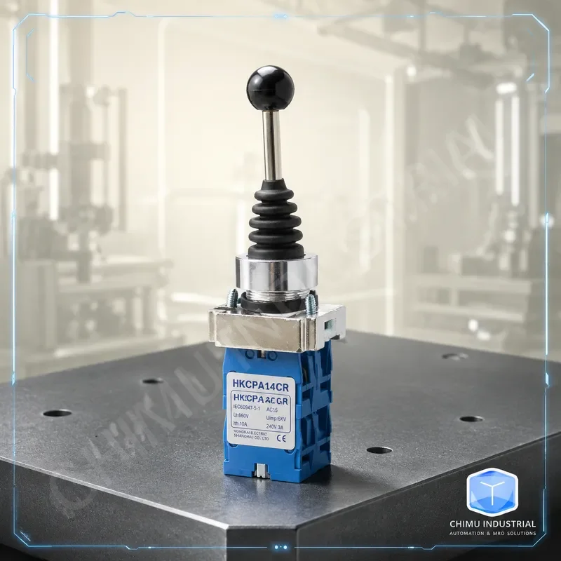 【CHIMU INDUSTRIAL】 for HKCPA14 24CR 4 Position Selector Switch 22mm Silver Contact Latch Reset DC AC