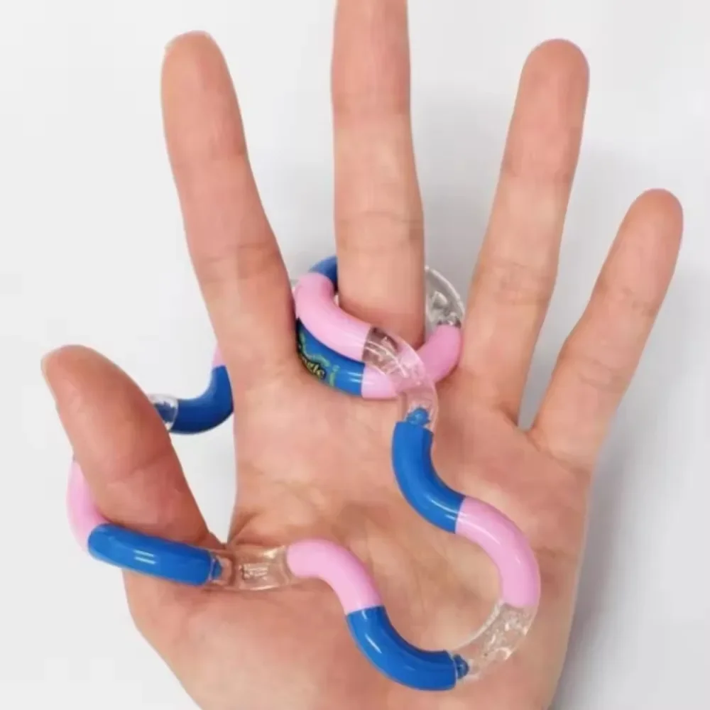 Tangle Twist Toy Children's Attention Training Educational Stress Relieving ADHD Toy Thinking Training Toy Funny Gift for Kids