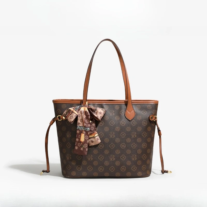 

2025 New Minimalist Tote Bag for Women, Large Capacity Multi-way Shoulder Crossbody Purse, Genuine Leather Work Commute Bag