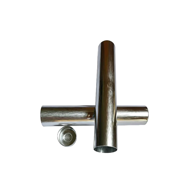 100pcs Dental Lab Aluminum Cartridge With Lip For Dental Lab  Acrylic Denture Inject Acrylic Work Diameter 22mm Length120mm